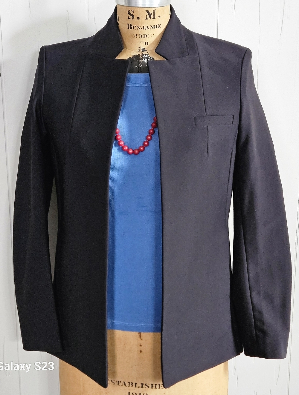 H&M Open Front Blazer Jacket Womens Size 6
